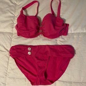 Curvy Kate Bikini - size 34E top, size M bottom